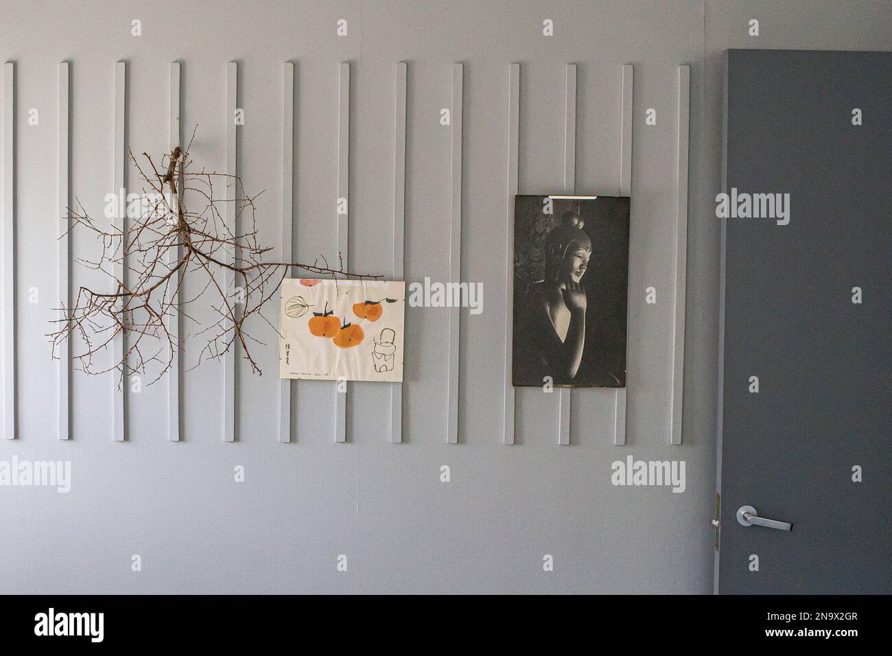 Das historische Gropius House in Lincoln, Massachusetts Stockfoto