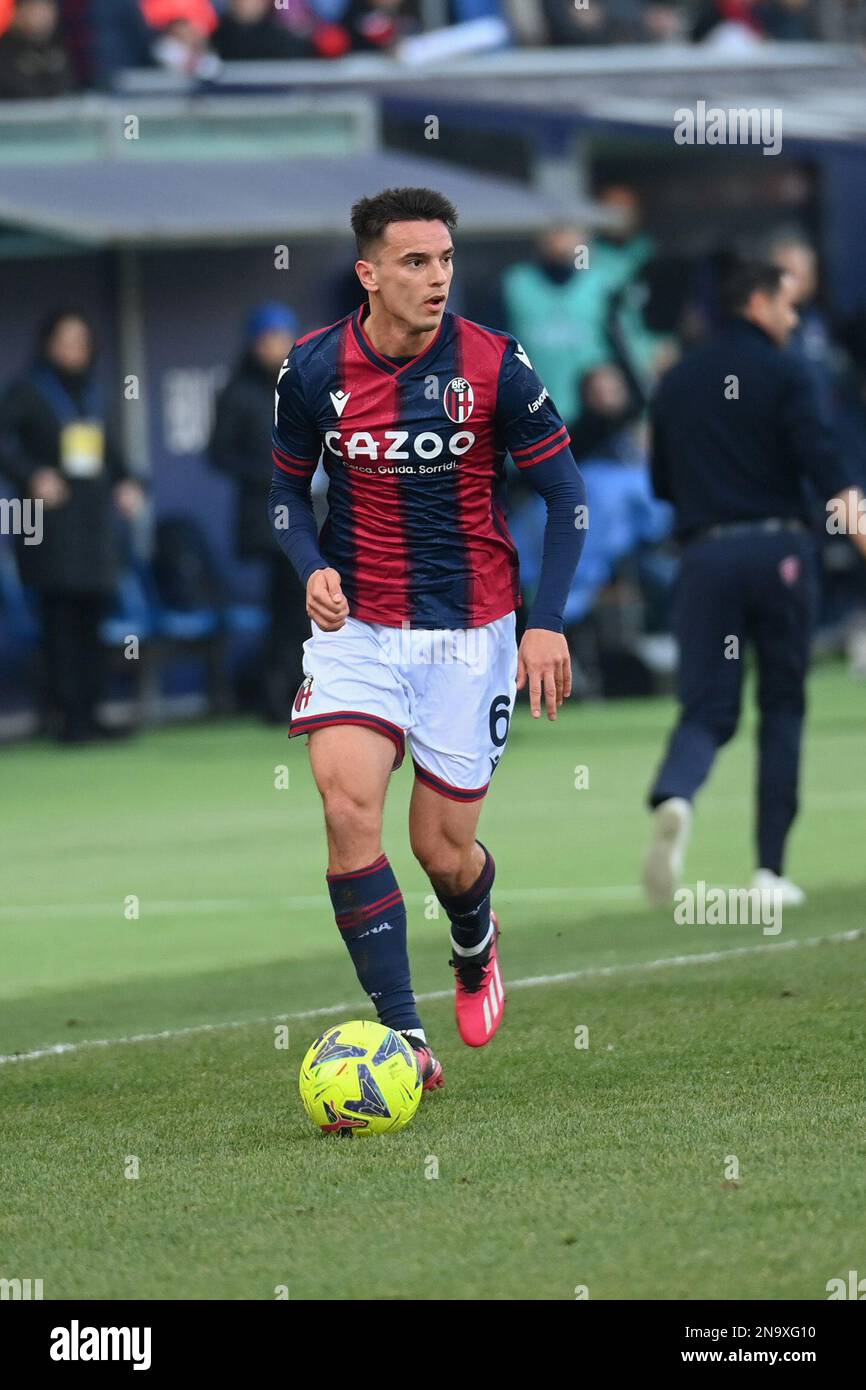 Nikola Moro (Bologna FC) in Aktion während des italienischen