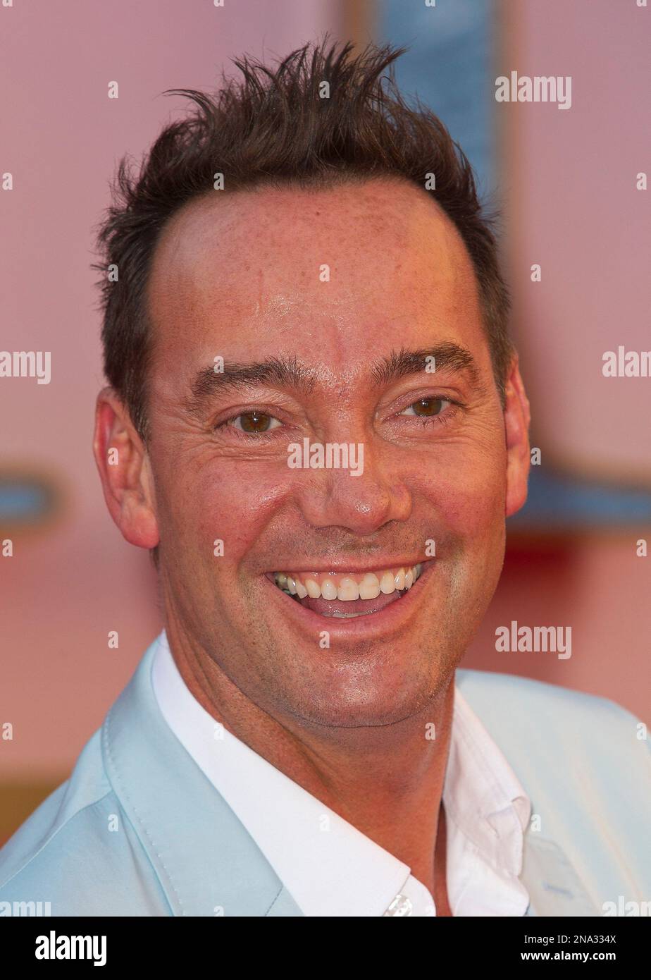 Craig Revel Horwood arrives at the 'Titanic 3D' UK film premiere at the Royal Albert Hall in Kensington, West London, Tuesday, March 27, 2012. The re-launch of the Titanic 3D version comes 15 years after the film was a huge box office hit. (AP Photo/Joel Ryan) Stockfoto