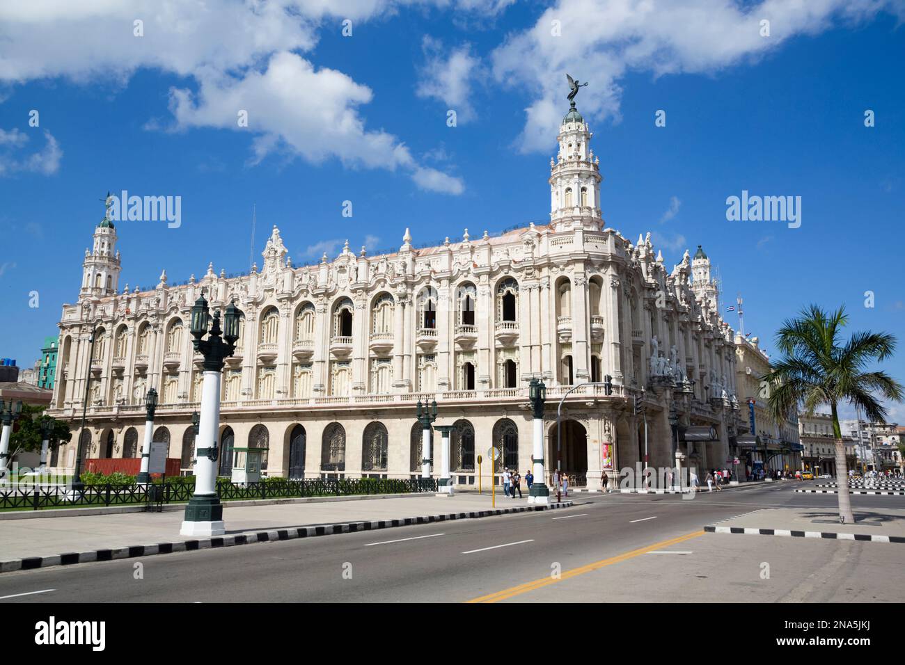 Großes Theater von Havanna, Altstadt; Havanna, Kuba Stockfoto