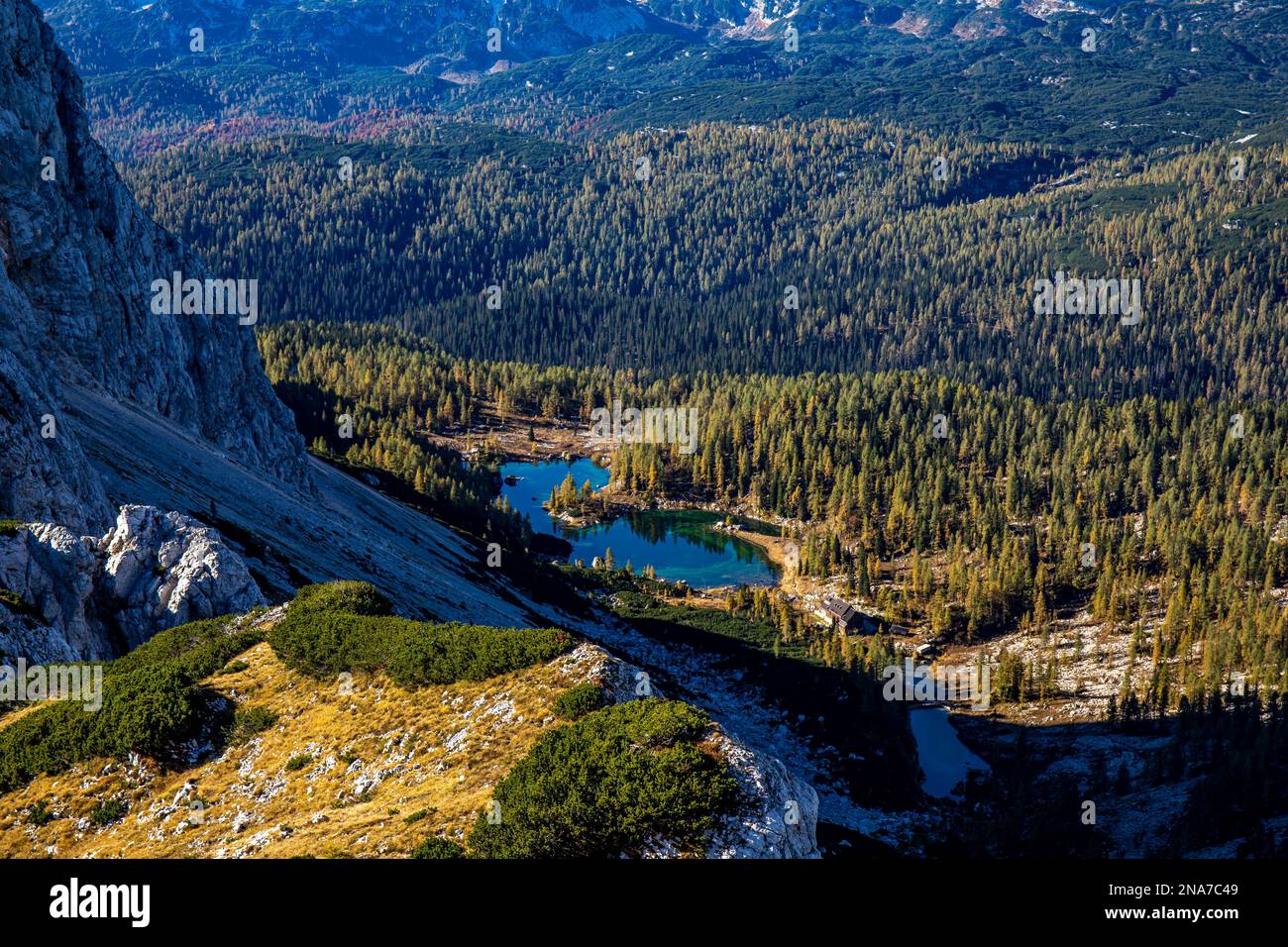 Sieben Triglav-Seen in den Julischen alpen, Slowenien Stockfoto