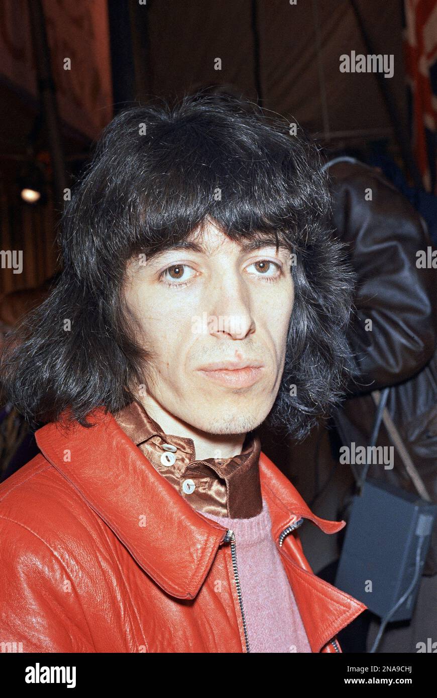 Bill Wyman, bass guitarist in The Rolling Stones pop group, shown in 1968. (AP Photo