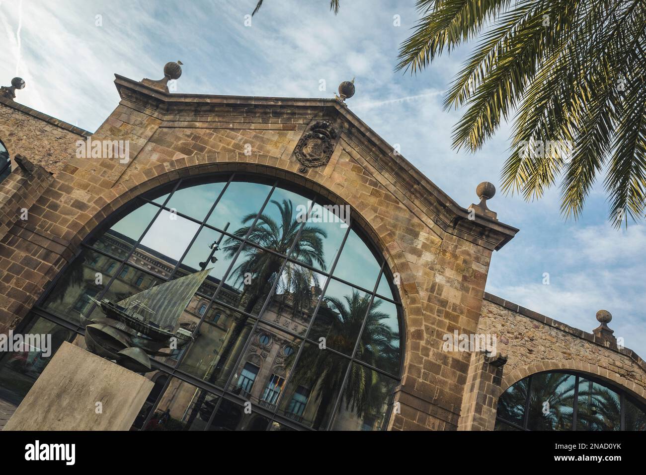 Maritime Museum, Les Drassanes, Barcelona, Spanien © Dosfotos/Axiom Stockfoto