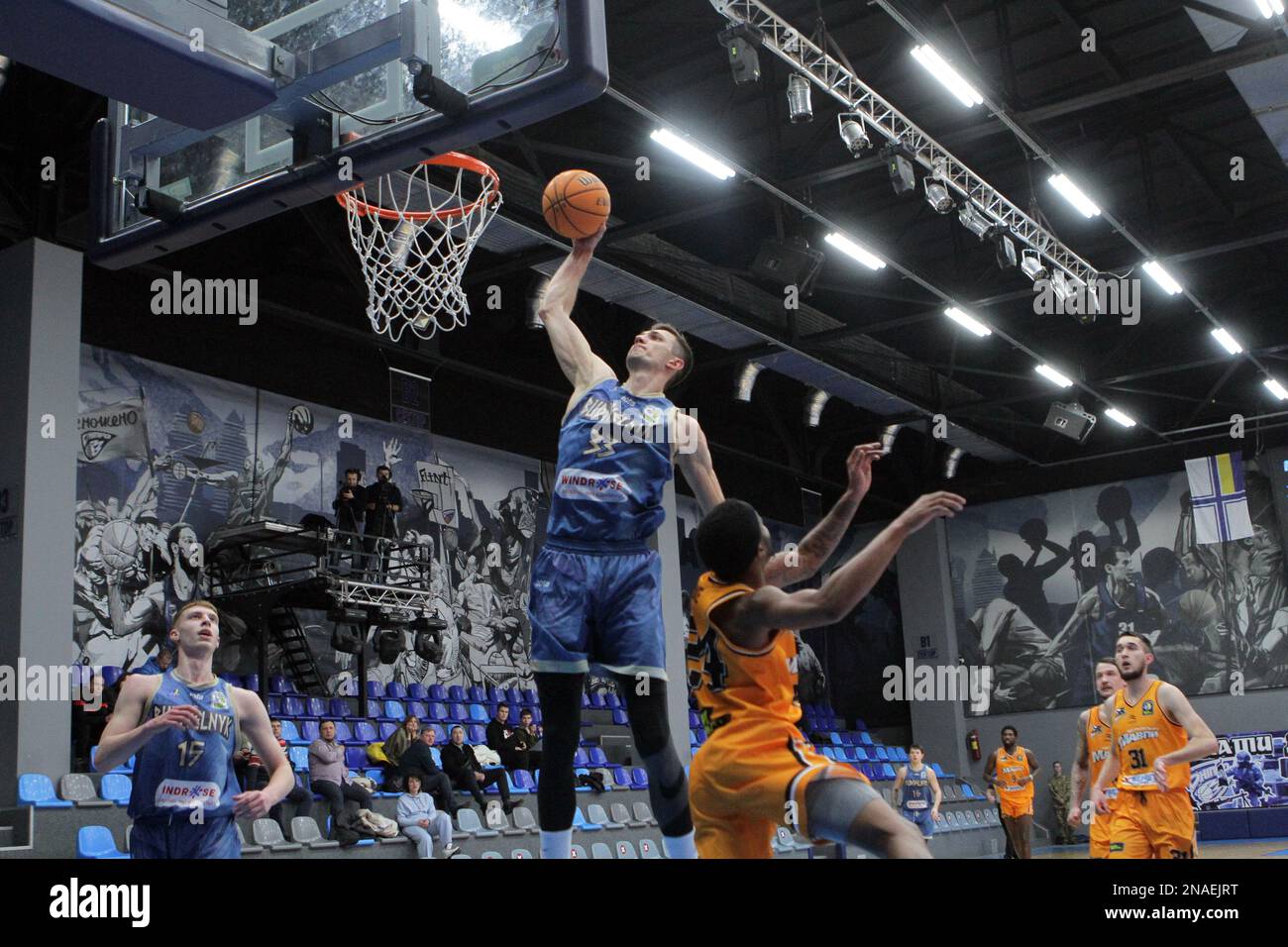 DNIPRO, UKRAINE 10. FEBRUAR 2023 Stürmer Wolodymyr Koniev von BC