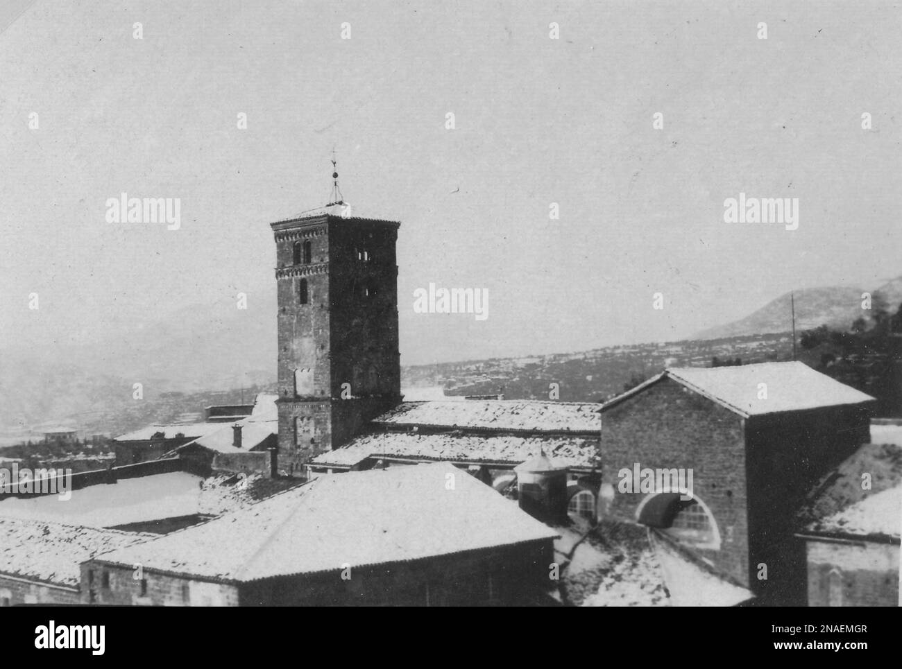 Monastero di Santa Scolastica, Subiaco Stockfoto