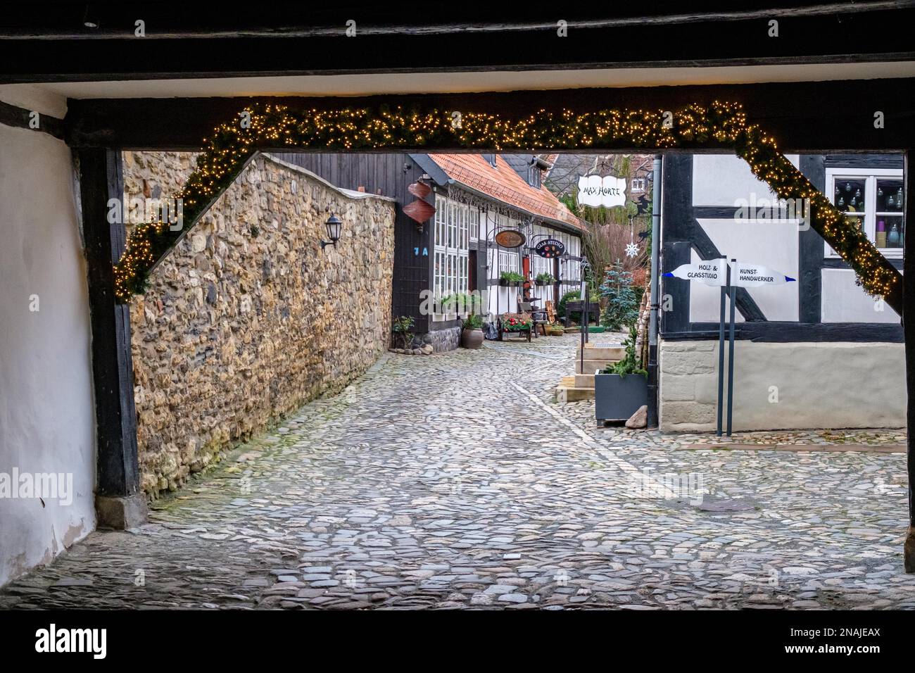 Impressionen aus Goslar Stockfoto