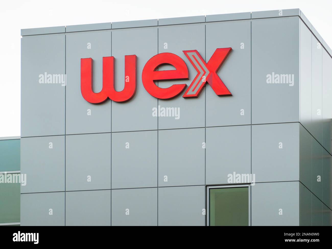 WEX Global Hauptsitz in Portland, Maine Stockfoto