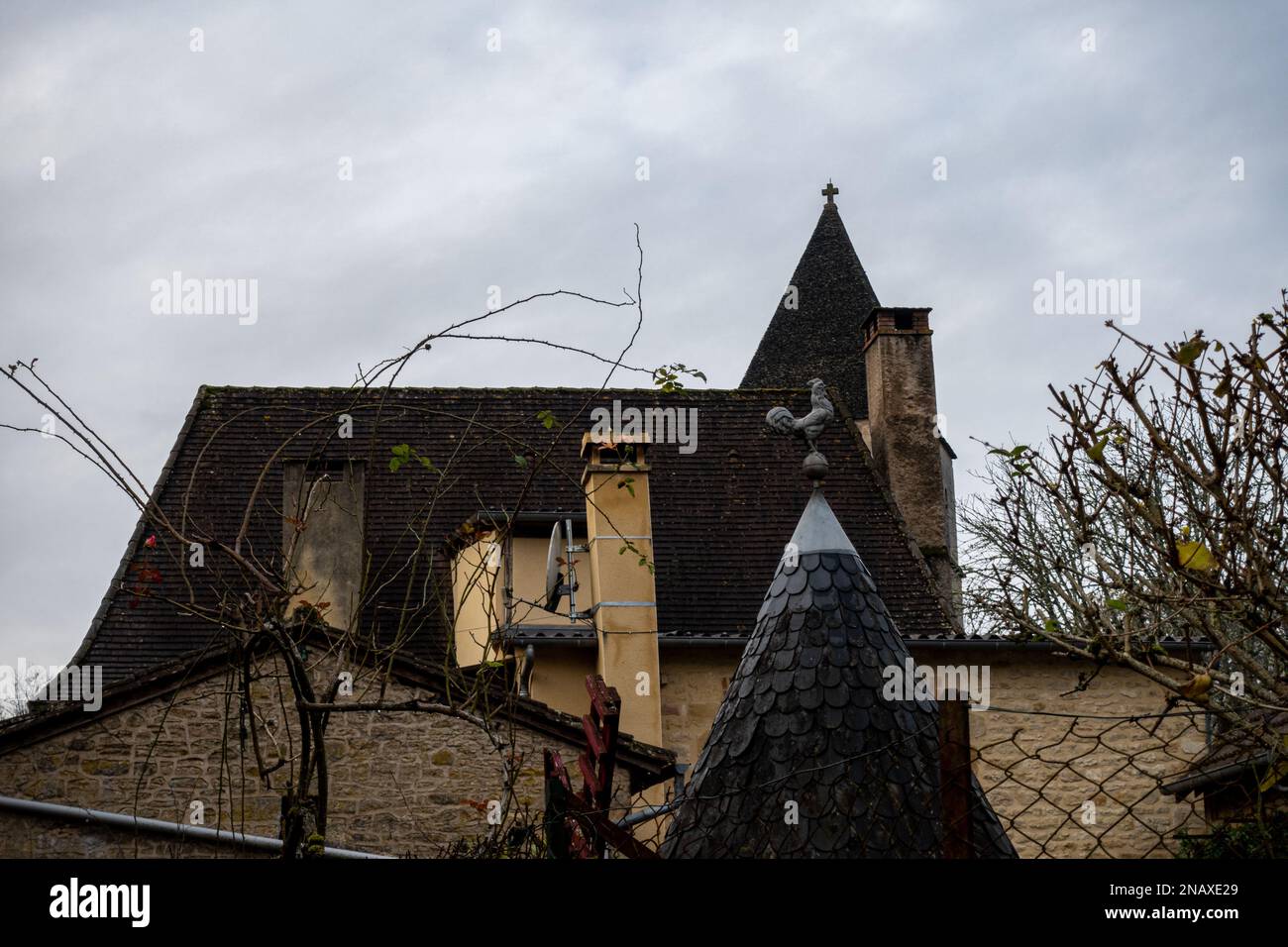 Perigord Noir, Frankreich. Stockfoto