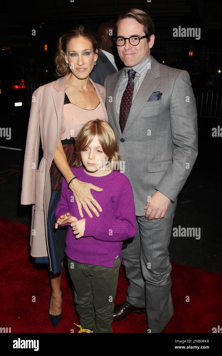 In this Oct. 24, 2011 photo, actress Sarah Jessica Parker, left, her ...