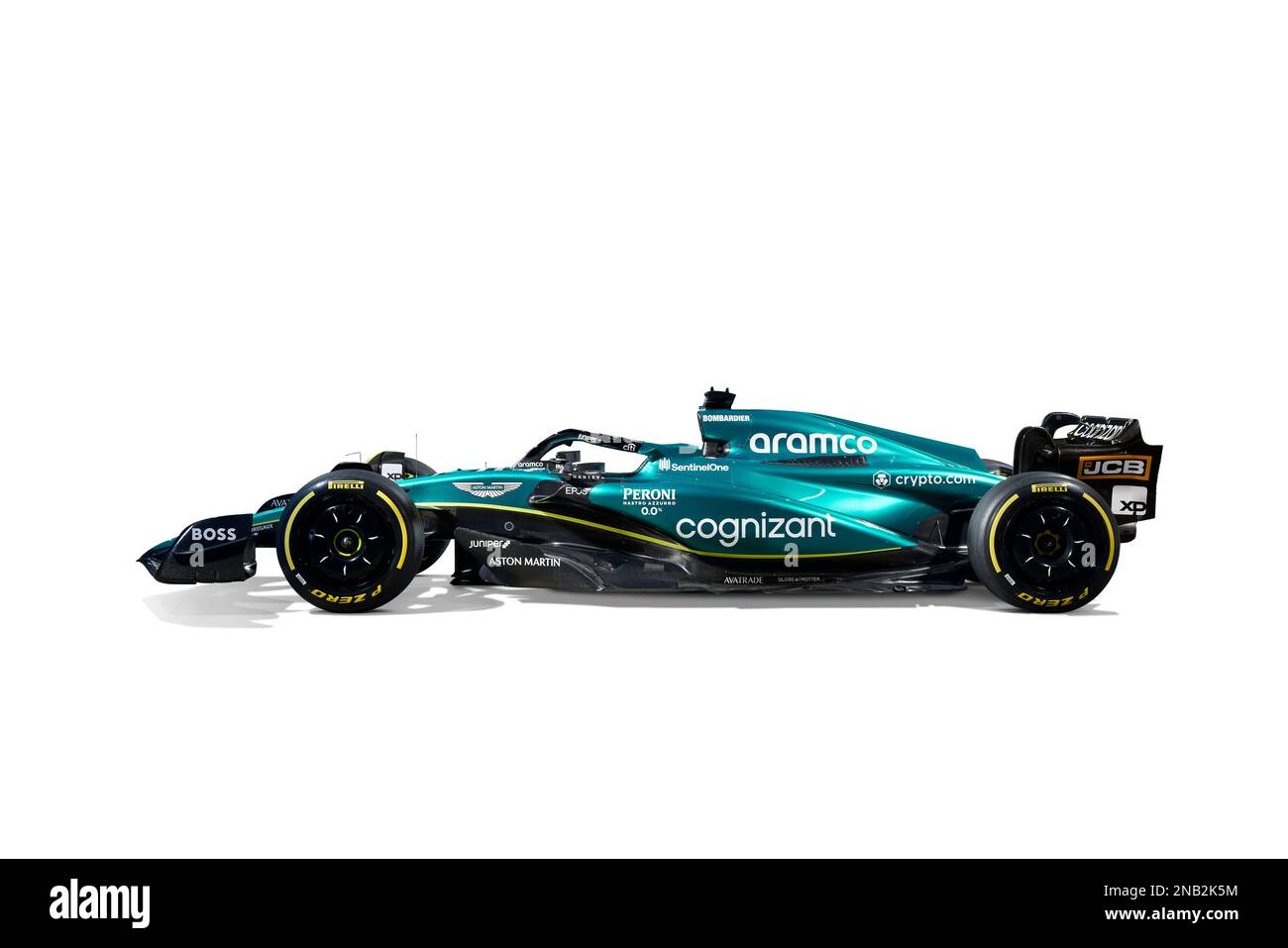 Aston Martin Aramco Cognizant Formula One™ Team enthüllt den Formel-1-Wagen AMR23 für Staffel 2023 Stockfoto