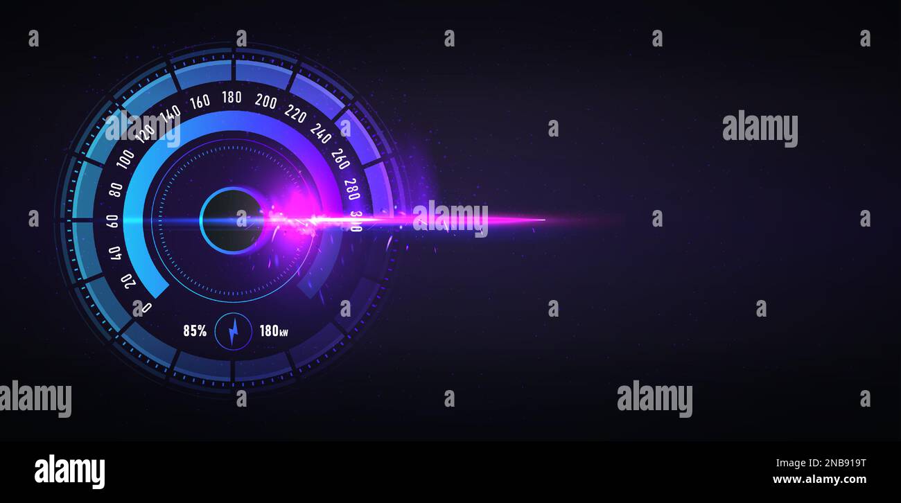 Schnelle Bewegung für Text Stock Vektor