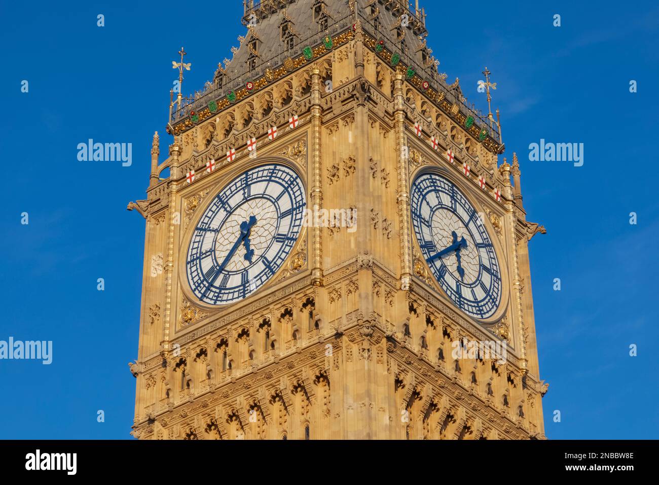England, London, Westminster, Big Ben Stockfoto
