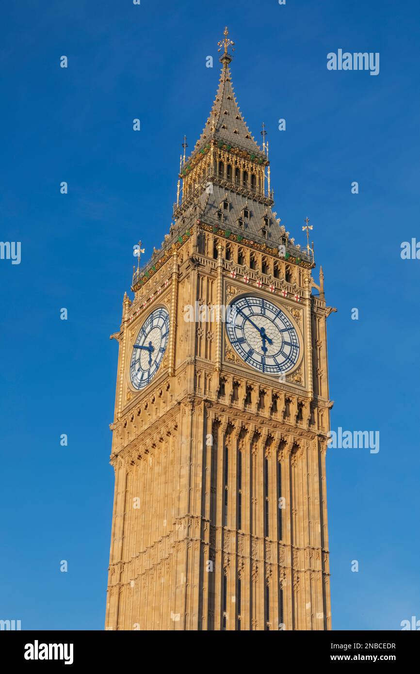 England, London, Westminster, Big Ben Stockfoto