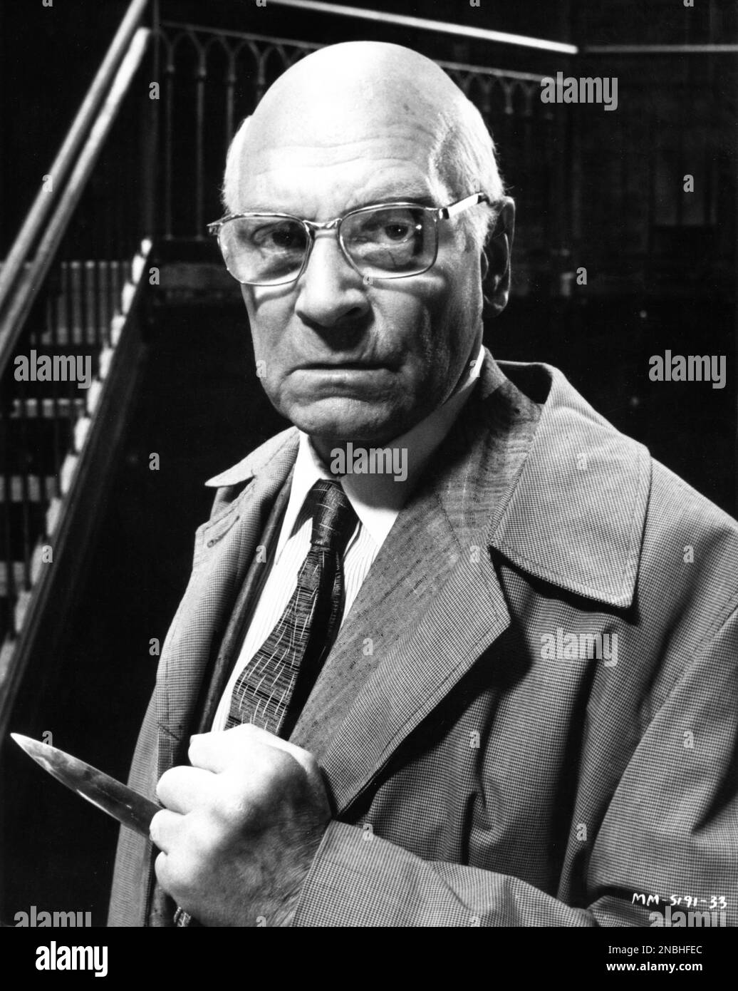 LAURENCE OLIVIER als Dr. Christian Szell im MARATHON MAN 1976 Regisseur JOHN SCHLESINGER Drehbuch William Goldman Musik Michael Small Producers Robert Evans und Sidney Beckerman Robert Evans Company / Paramount Pictures Stockfoto