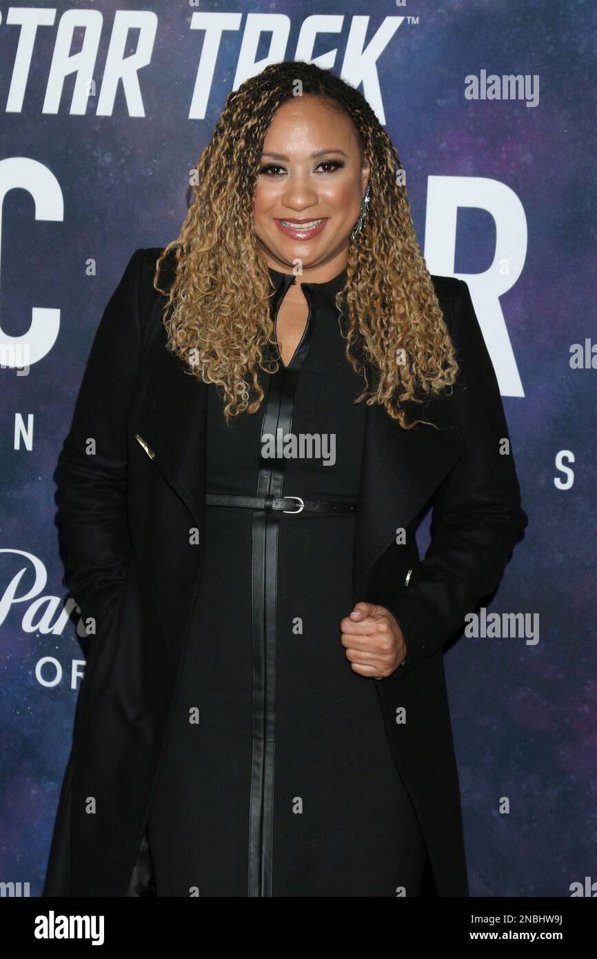 9. Februar 2023, Los Angeles, CA, USA: LOS ANGELES - 9. FEBRUAR: Tracie Thoms at the Picard Season Three Premiere at the TCL Chinese Theater IMAX am 9. Februar 2023 in Los Angeles, CA (Kreditbild: © Kay Blake/ZUMA Press Wire) REDAKTIONELLE VERWENDUNG! Nicht für den kommerziellen GEBRAUCH! Stockfoto