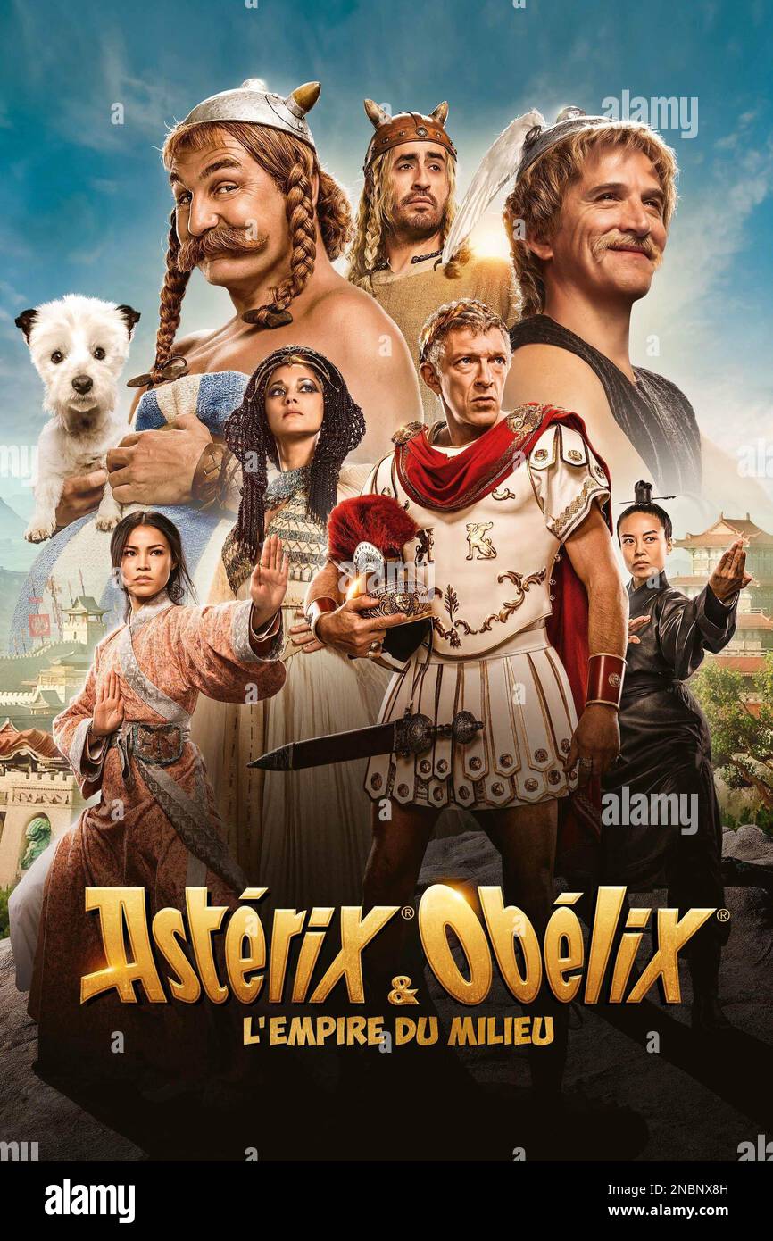 ASTERIX & OBELIX: DAS MITTLERE KÖNIGREICH (2023) -URSPRÜNGLICHER TITEL: ASTERIX ET OBELIX: L'EMPIRE DU MILIEU-, REGIE: GUILLAUME CANET. Kredit: es Editions Albert René/Album Stockfoto