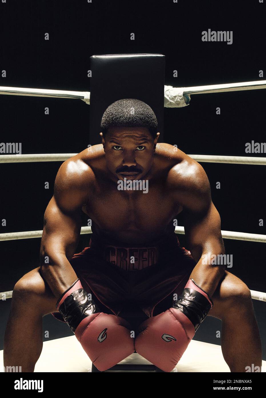 MICHAEL B. JORDAN in CREED III (2023), Regie Michael B. JORDAN. Kredit: Metro-Goldwyn-Mayer (MGM) / Album Stockfoto