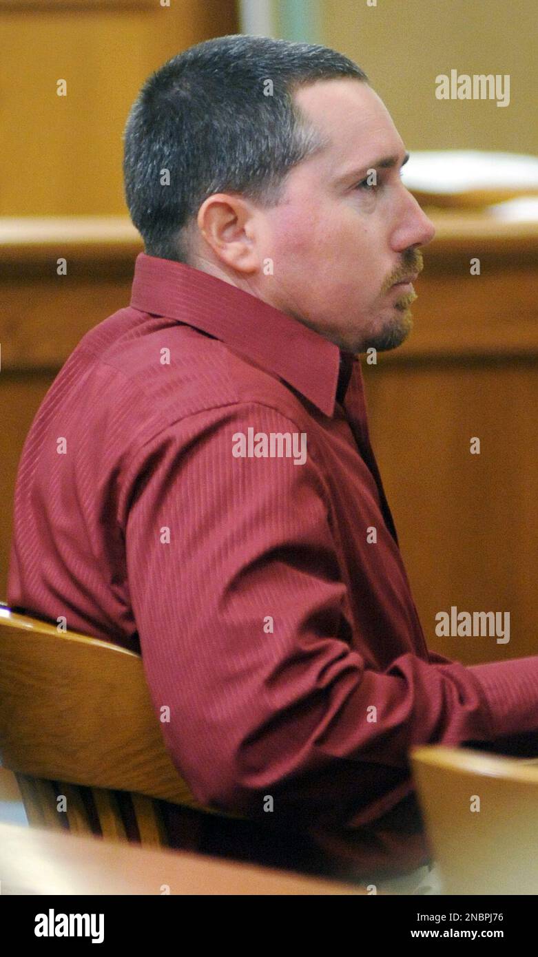 Mark Woodworth listens during his court hearing on Tuesday, May 31
