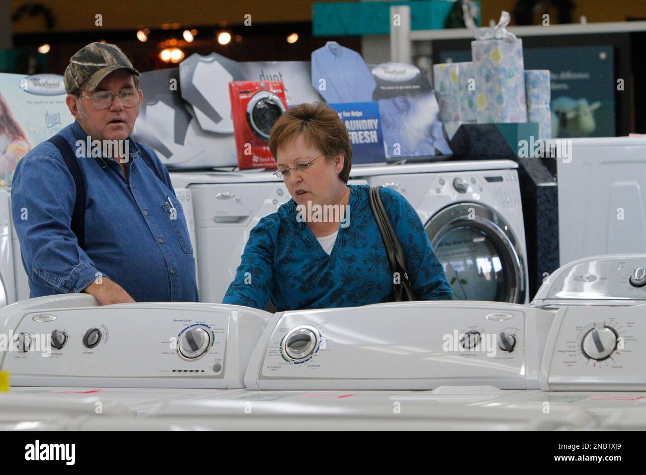 In this Dec. 24, 2010 photograph Robert and Evelyn Wells of Jackson
