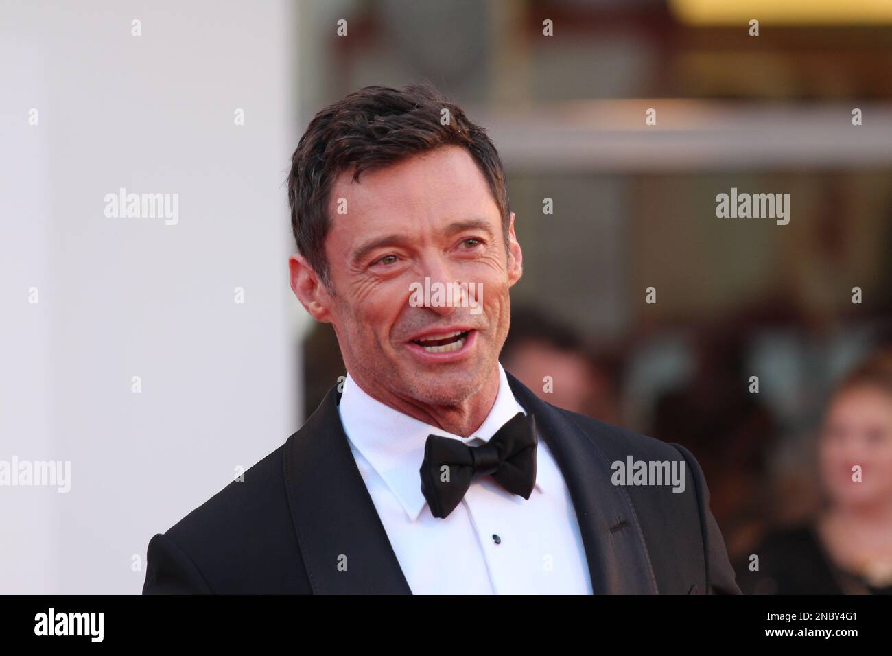 Hugh Jackman Deborra-Lee Furnessred Teppich Venezia 2022 „The Son“ Mostra del Cinema Stockfoto