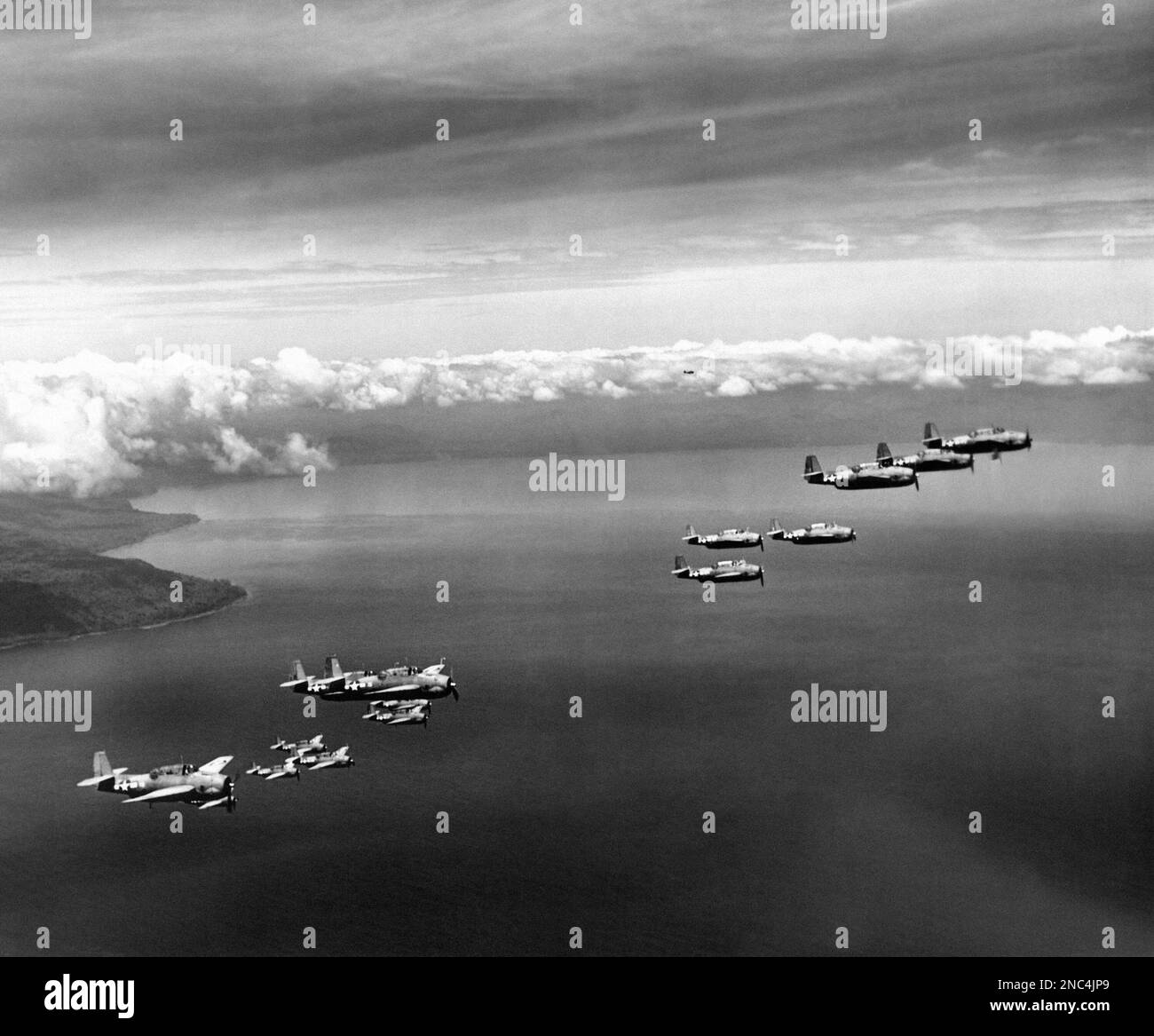 Flying to and from destruction, the planes of this war land a note of ...