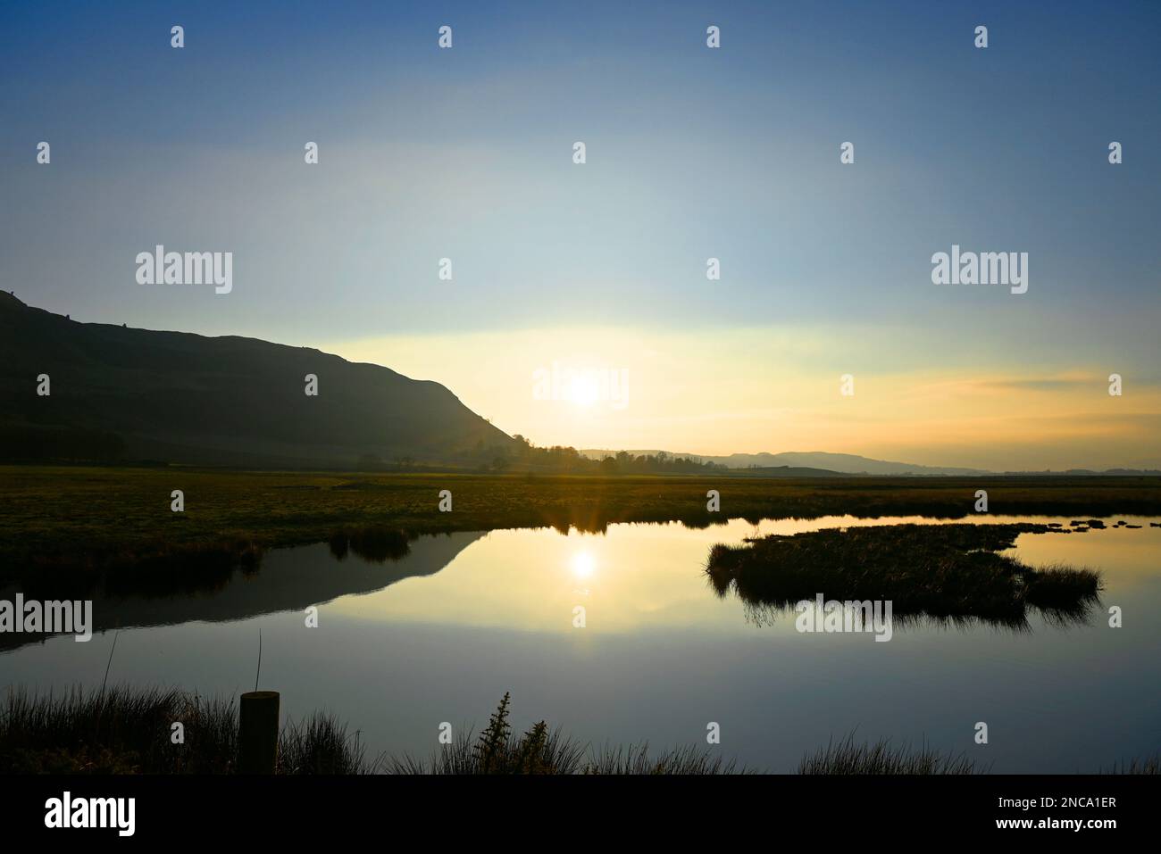 RSPB Loch Leven Perth und Kinross Stockfoto