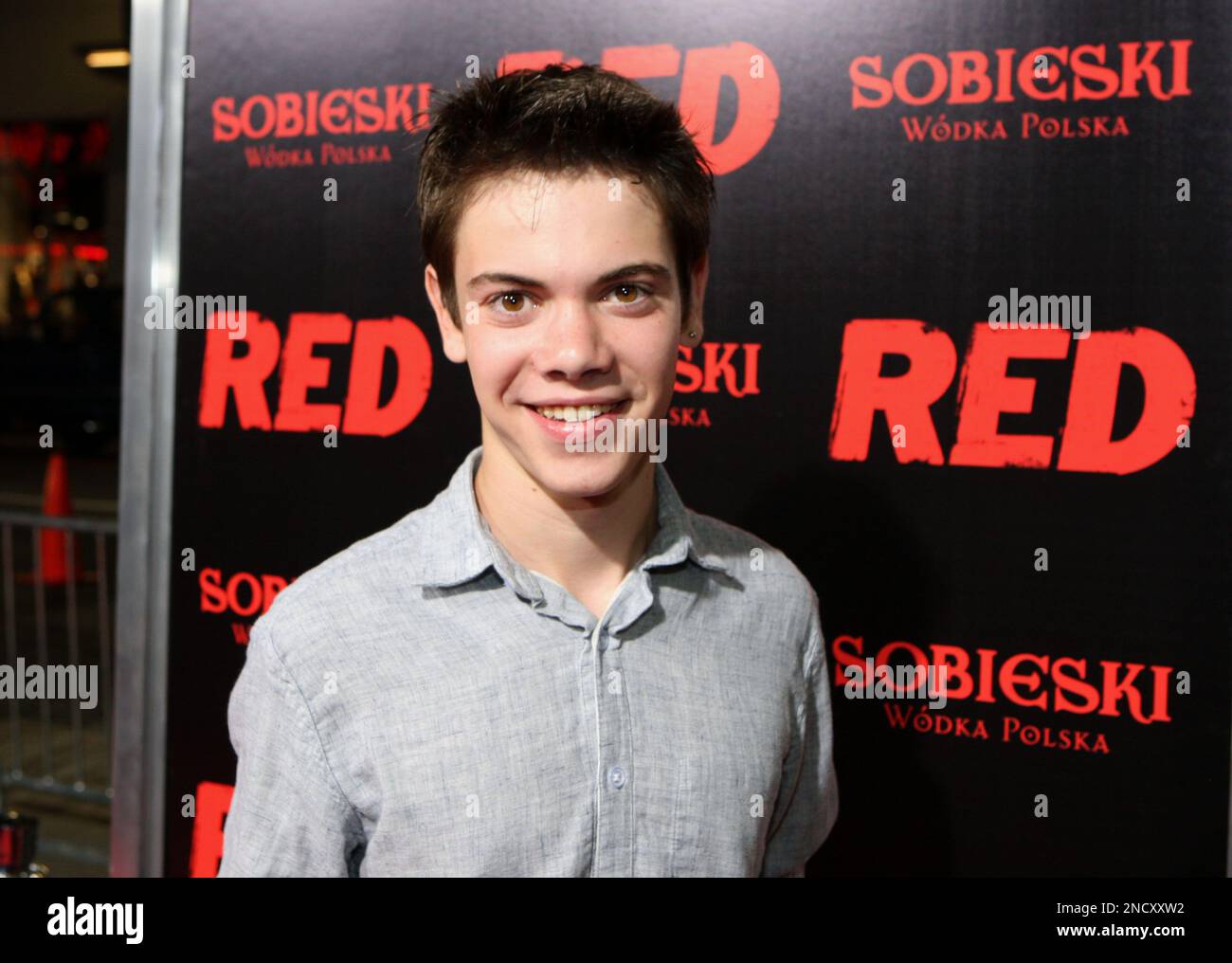 Alexander Gould arrives at the Sobieski Vodka-sponsored premiere of ...