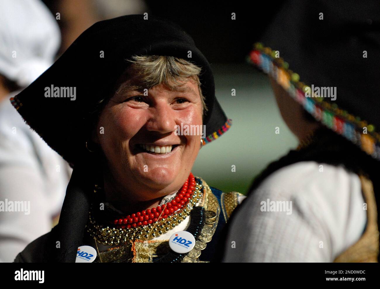 A supporter of the Croatian Democratic Union of Bosnia and Herzegovina