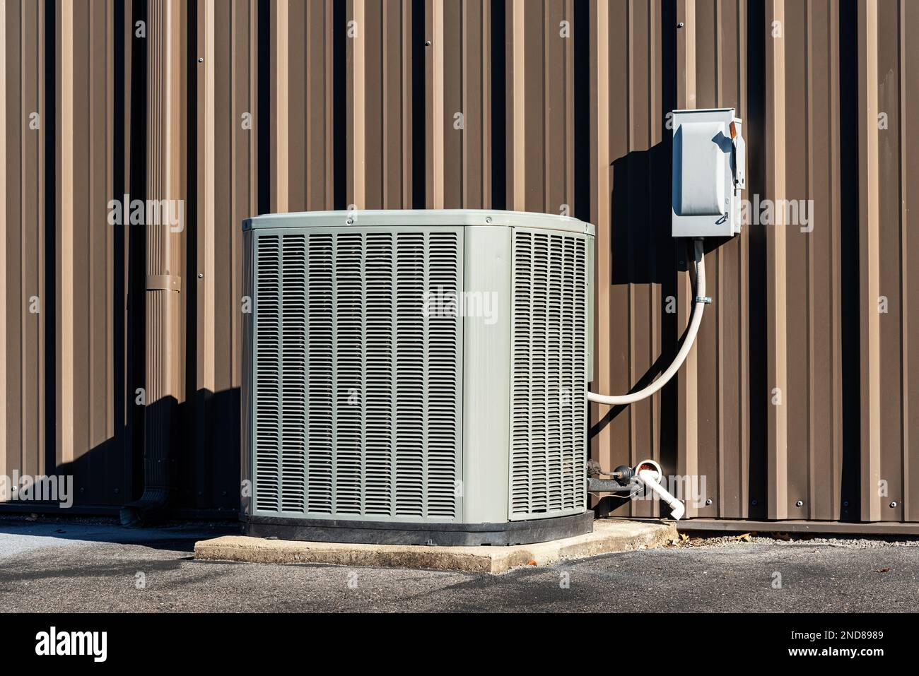 Neuer Klimaanlage Lüftungsschlitze im neuen Haus Bau Stockfotografie - Alamy