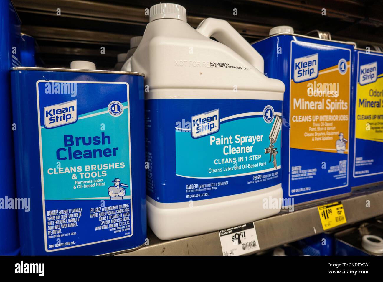 Home Depot ist ein Baumarkt in New York City, USA 2023 Stockfoto