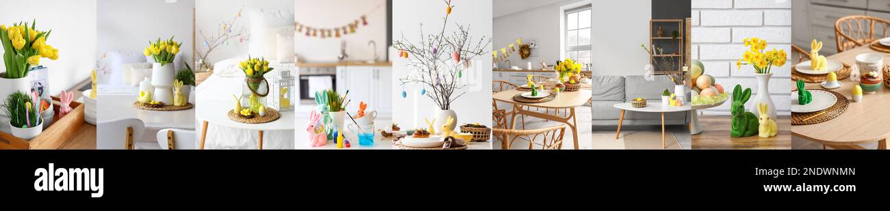 Inneneinrichtung für Osterferien Stockfoto