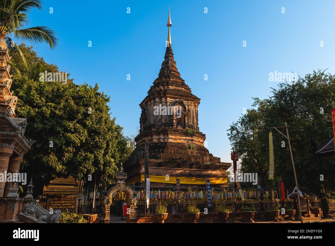 Wat Lok Moli, alias Wat Lok Molee, in Chiang Mai, Thailand Stockfoto