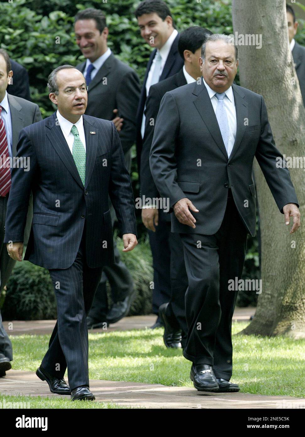 FILE In this Sept. 18, 2007 file photo, Mexico's President Felipe