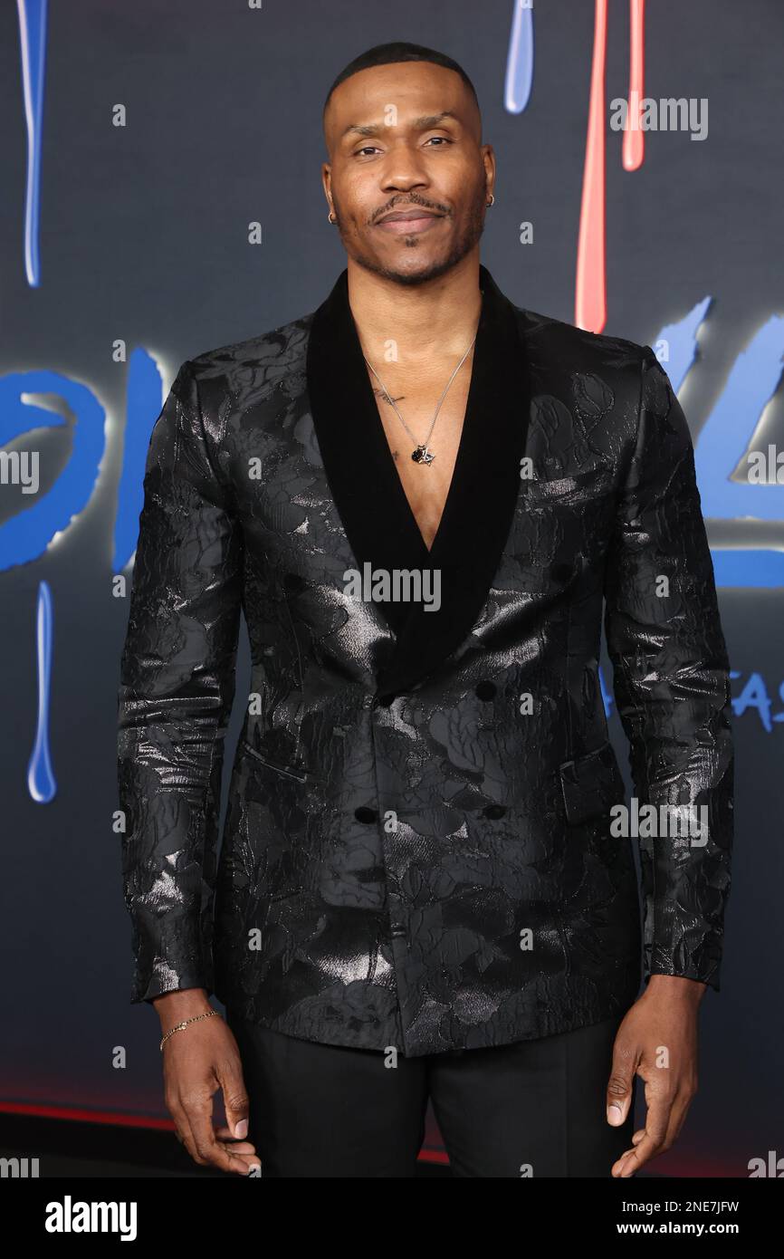 Los Angeles, Ca. 15. Februar 2023. Quincy Chad bei der Red Carpet Premiere für die sechste und letzte Saison von FX's Schneefall im Academy Museum of Motion Pictures, Ted Mann Theater am 15. Februar 2023 in Los Angeles, Kalifornien. Kredit: Faye Sadou/Media Punch/Alamy Live News Stockfoto