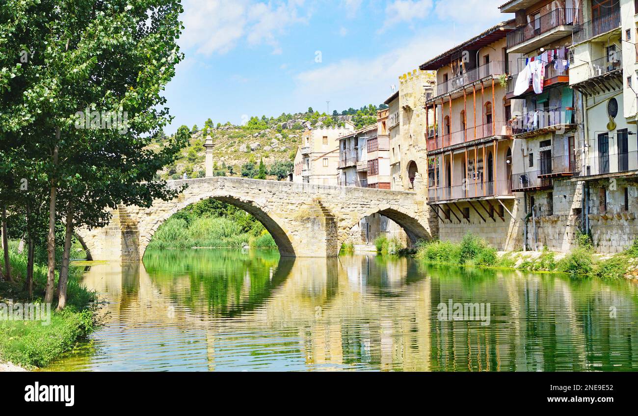 Valderrobres in der Provinz Teruel, Aragon, Spanien, Europa Stockfoto