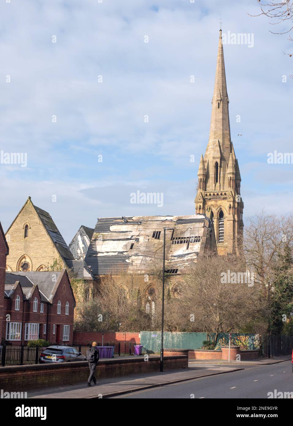 Die ehemalige walisische Presbyterianische Kirche, Princes Road Liverpool Stockfoto
