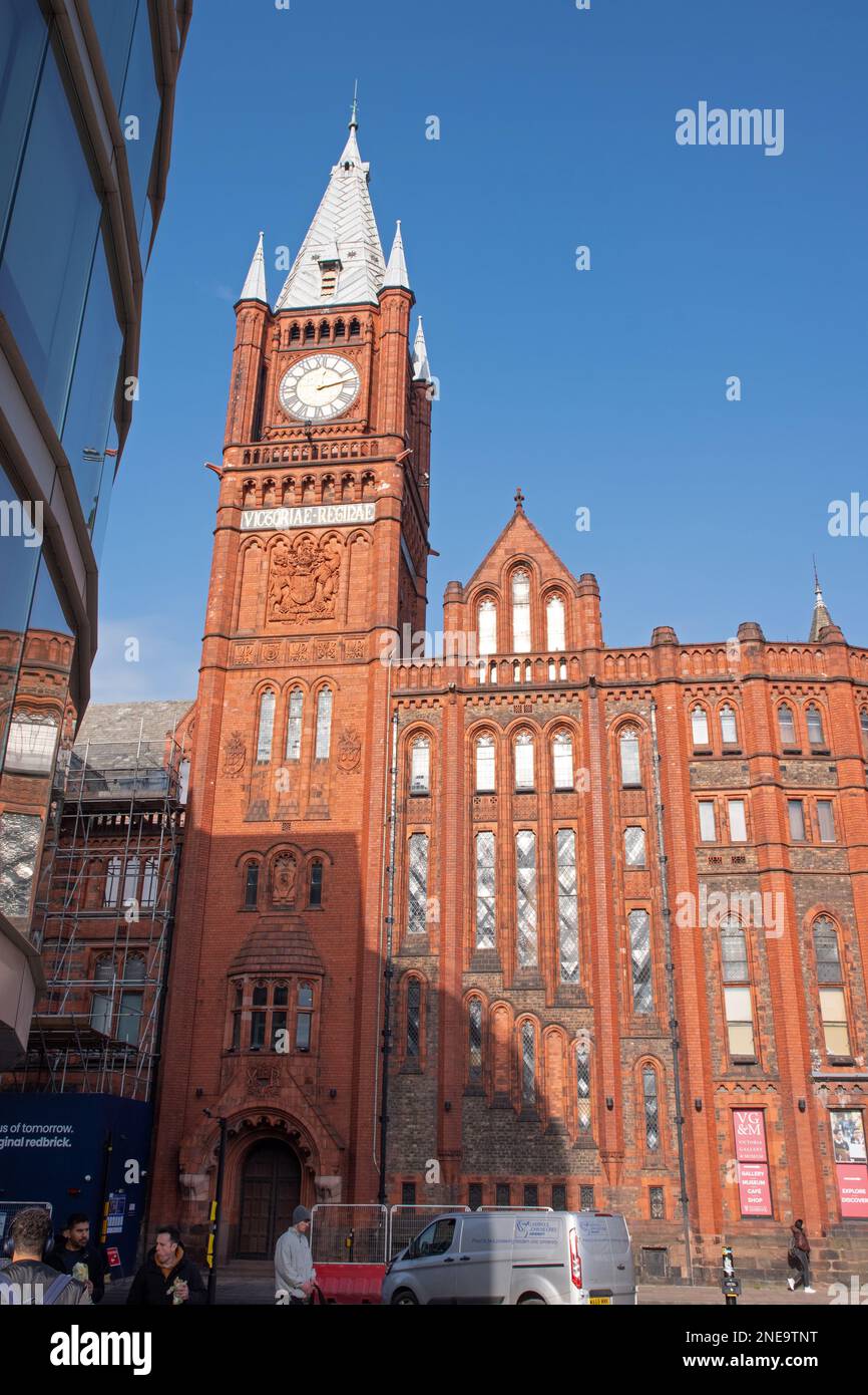 Liverpool University, Victoria Building Stockfoto