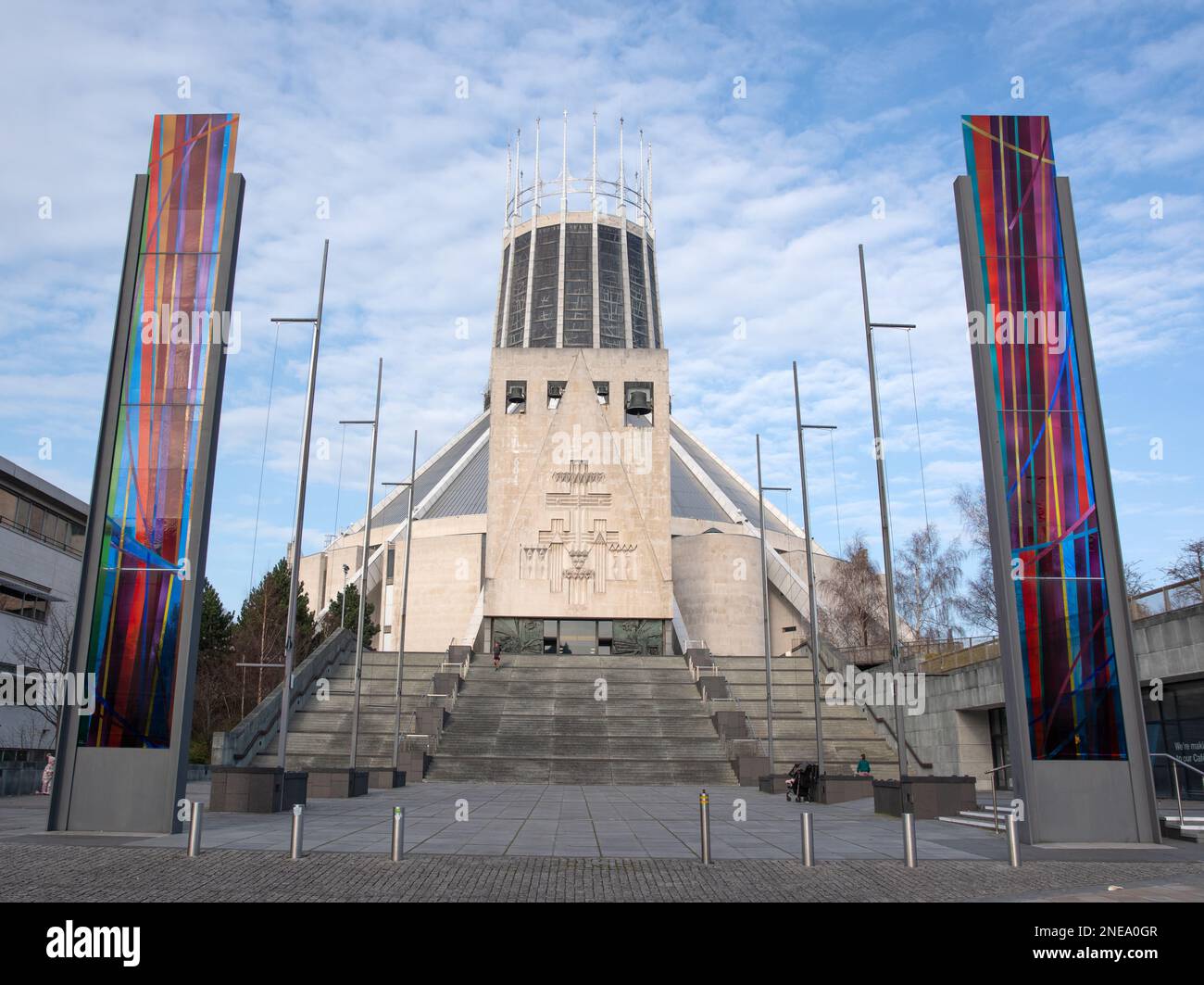 Liverpool Metropolitan römisch-katholische Kathedrale von Christus dem König Stockfoto