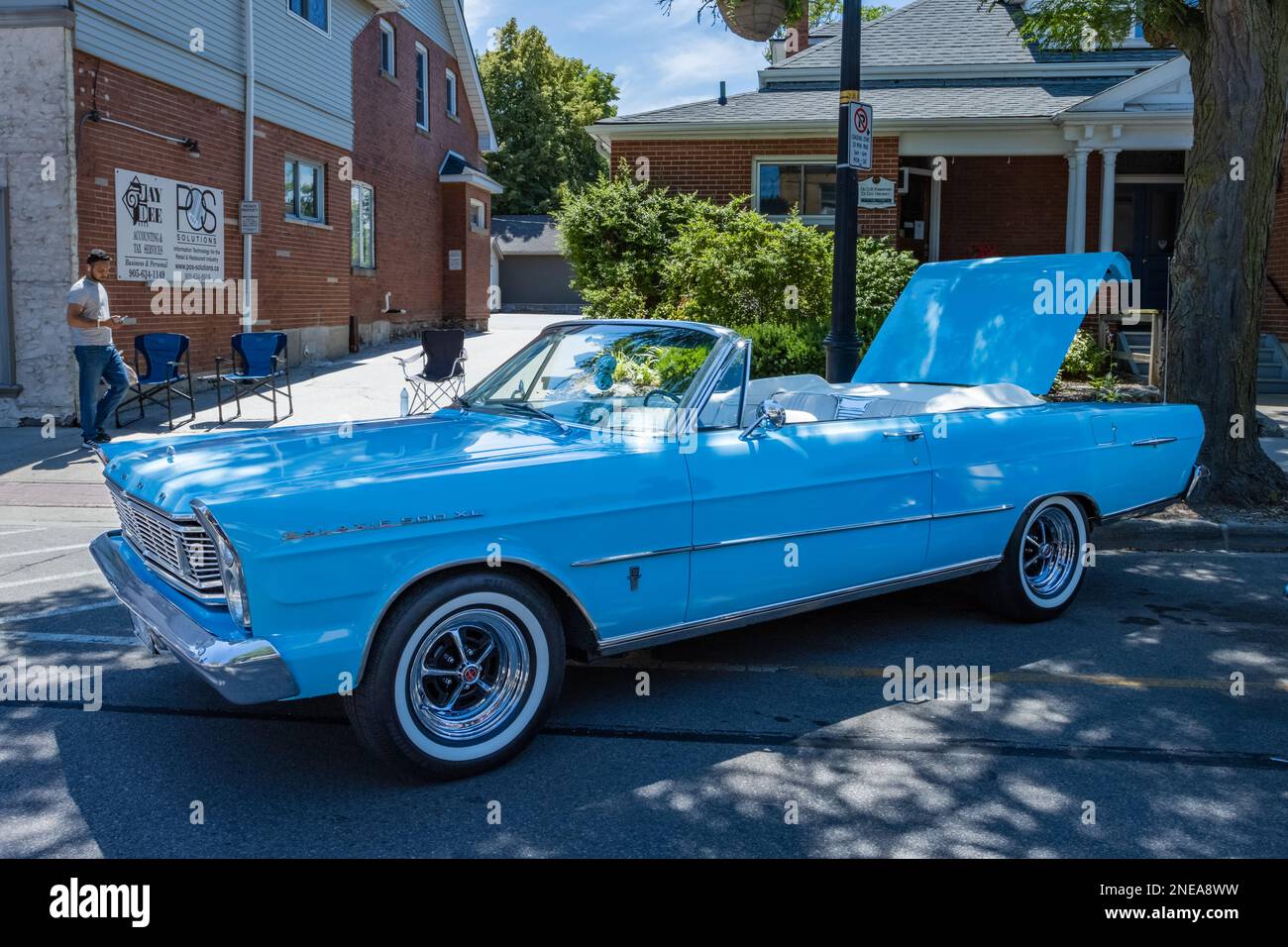 Burlington, ONTARIO, Kanada 9. Juli 2022: Galaxy 500 enthüllt auf der Brulington Car Show 2022, erste Car Show nach dem COVID-19-Ausbruch. Stockfoto