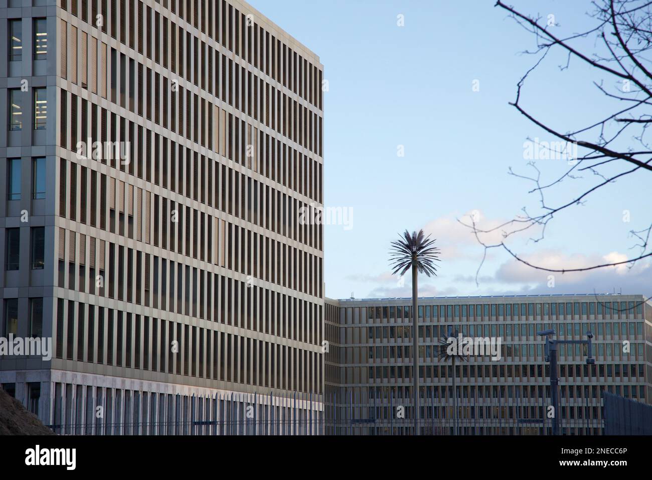 BND-Hauptquartier, Bundesnachrichtendienst, Bundesgeheimdienst, Berlin, Deutschland Stockfoto