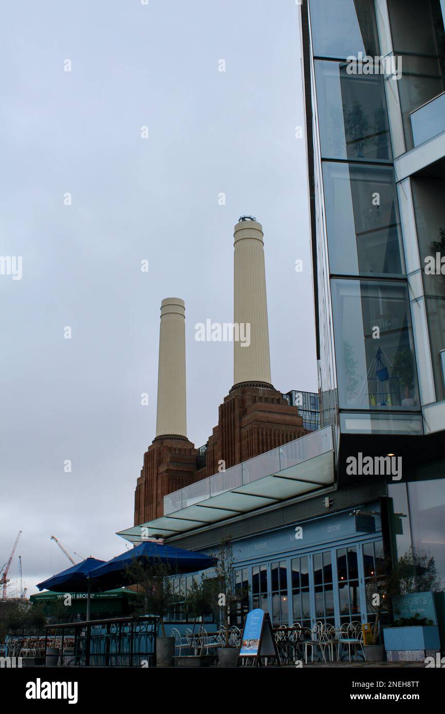 Battersea Power Station Entwicklung Stockfoto