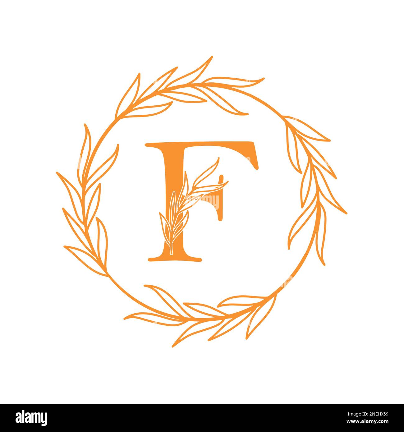vektordesign des markenlogos mit buchstabe „f“ Stock Vektor