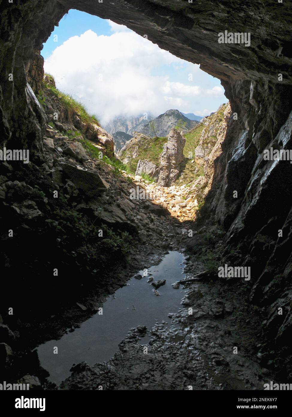 Monte Pasubio, Provinz Vicenza, Venetien, Italien, Europa Stockfoto