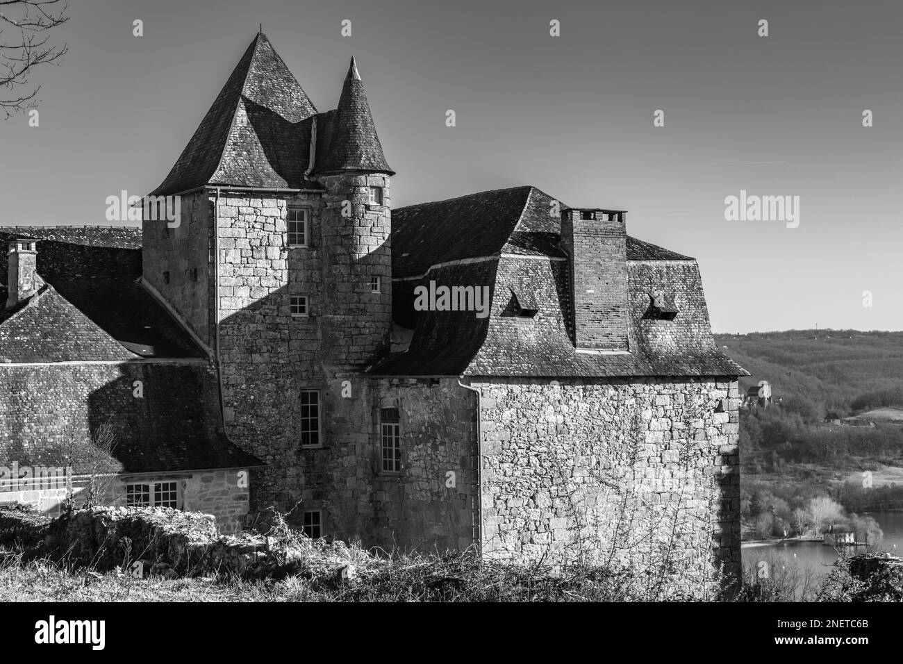 Château de Laporte Stockfoto