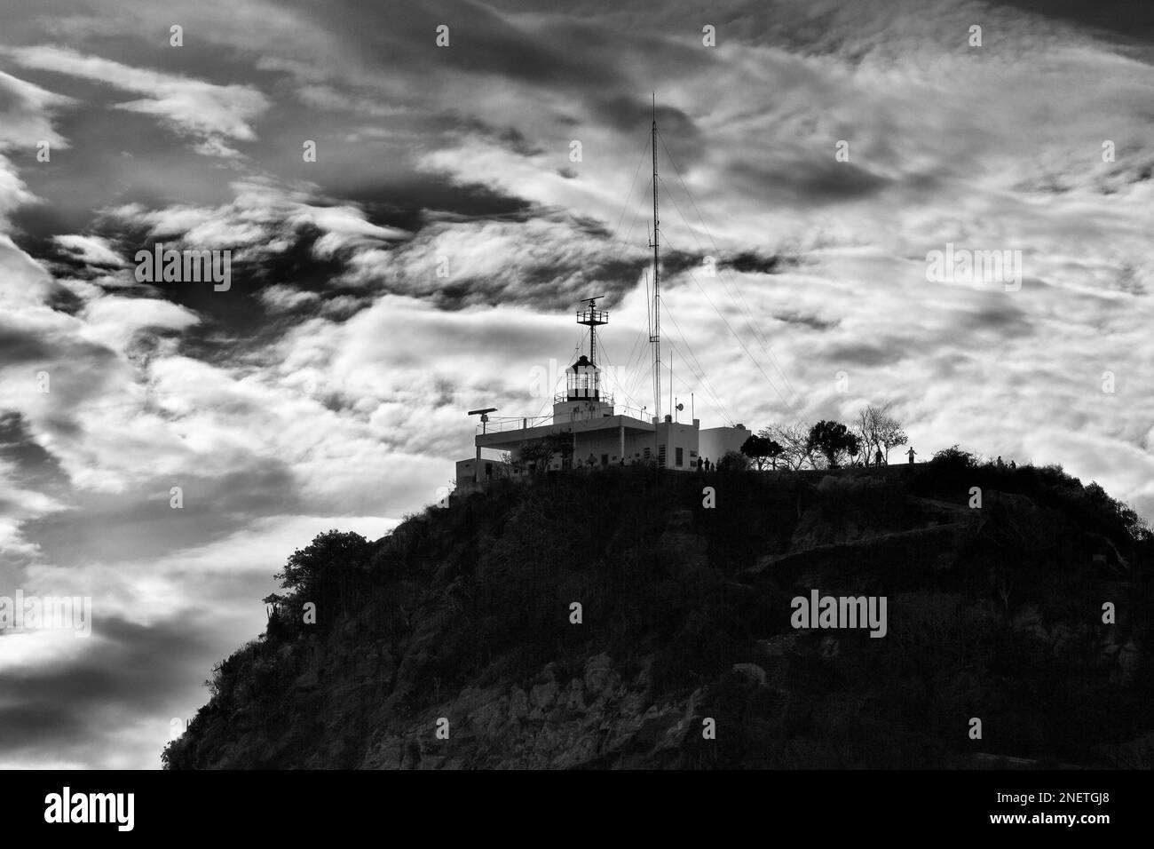 Mazatlan Lighthouse, Hafen von Mazatlan, Staat Sinaloa, Mexiko Stockfoto