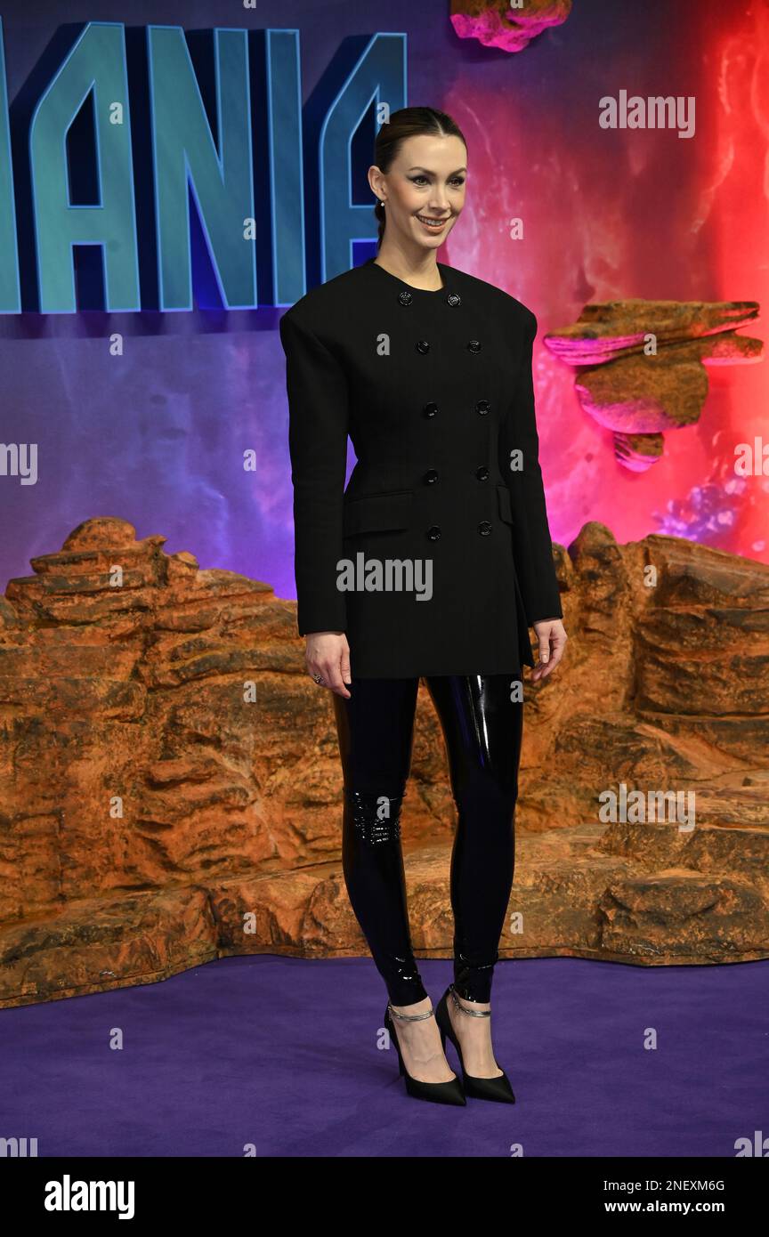 London, Großbritannien. 16. Februar 2023 Alixandra von Renner nimmt am UK Gala Screening von Ant-man und The Wasp: Quantumania bei BFI IMAX, Waterloo, London, UK, Teil. Foto: 16. Februar 2023. Stockfoto