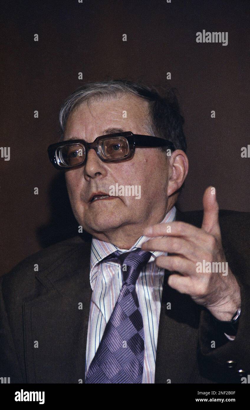 World Famed Russian Composer Dmitri Shostakovich is shown during a