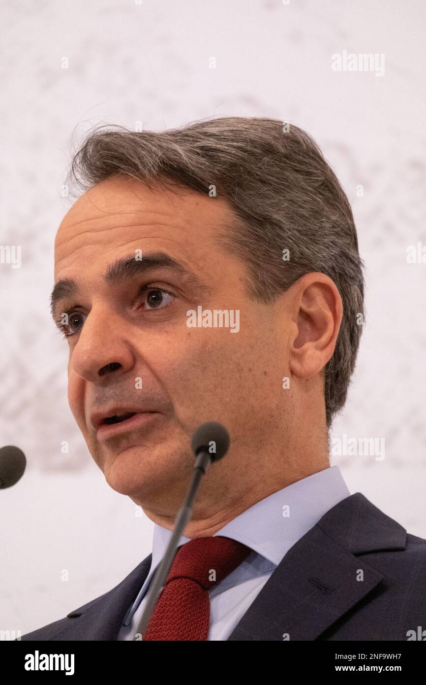 Griechenland, Athen auf 20230215. Der griechische Ministerpräsident