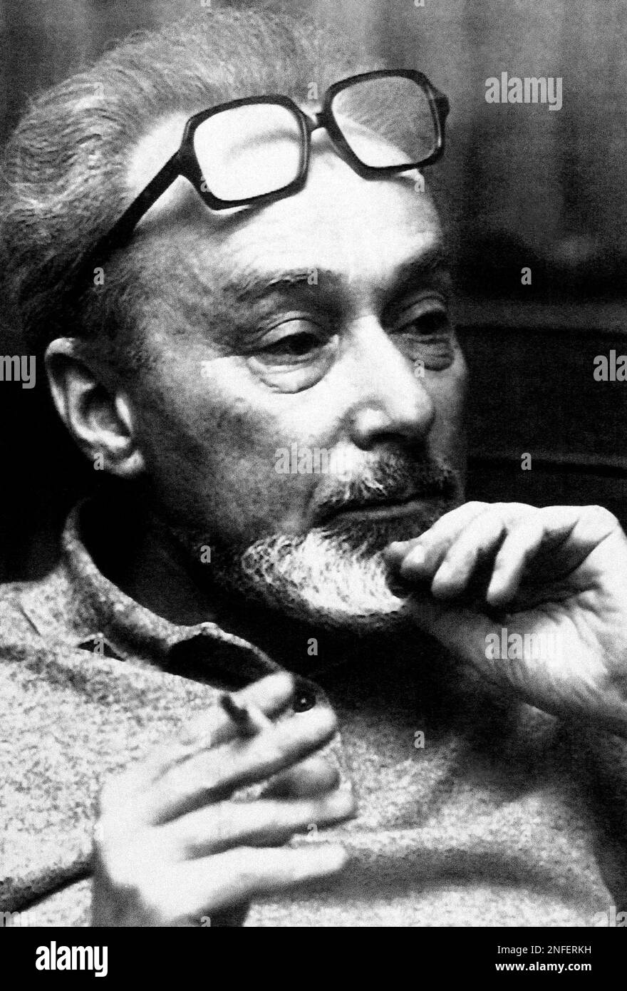 Italian writer Primo Levi shown in this undated photo. Levi, born to a
