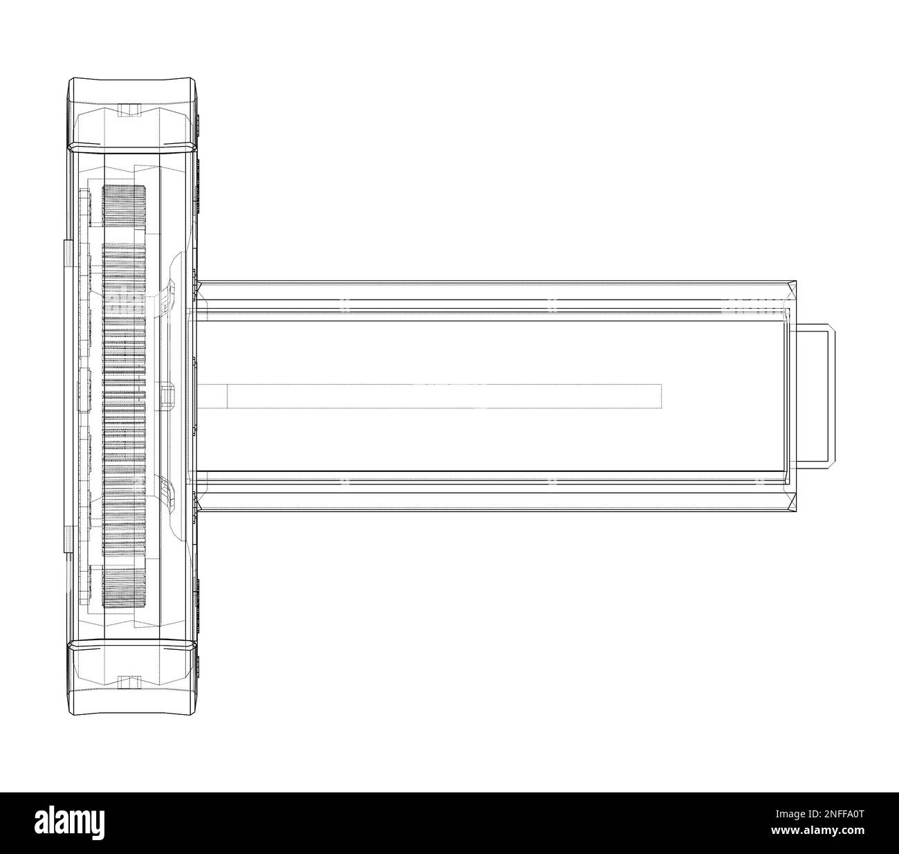 CT-Scanner, MRT-Gerät Stockfoto